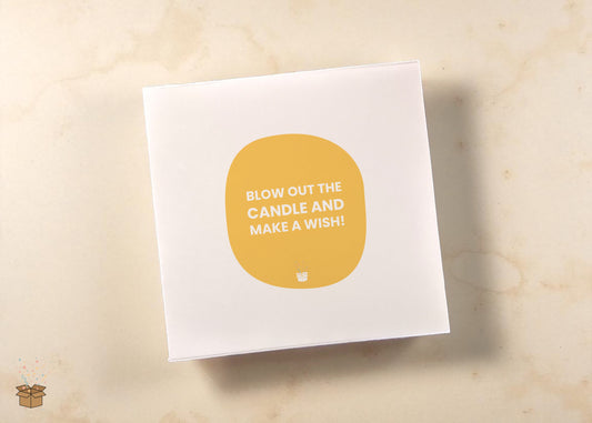 Cadeaubox Voor Hem "Koers" - "Blow out the candle"