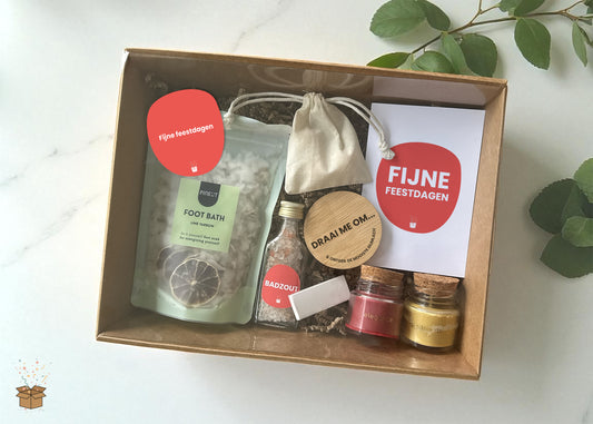 Cadeaubox S "Relax" - "Fijne feestdagen"