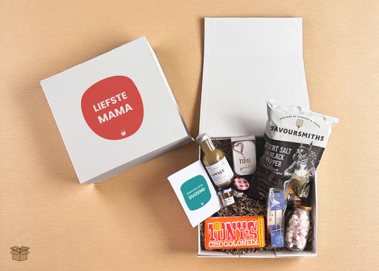 Cadeaubox L "Lekkernijen" - "Liefste mama"