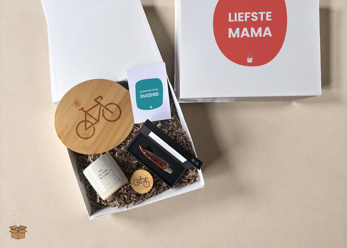 Cadeaubox Voor Haar "Koers" - "Liefste mama"