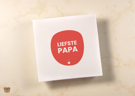 Cadeaubox Voor Hem "Koers" - "Liefste papa"