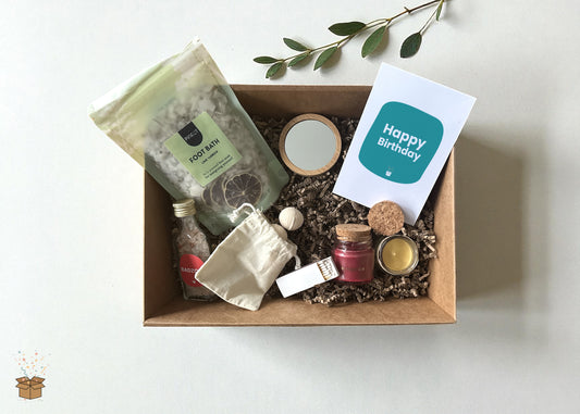 Cadeaubox S "Relax" - "Happy birthday"