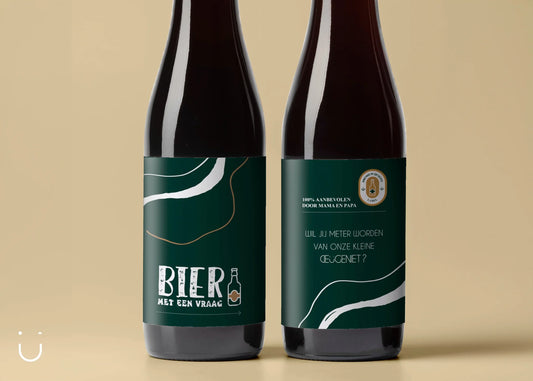 Bier met een vraag - "Wil jij meter worden?" - Deugeniet - Meter/peter cadeaus
