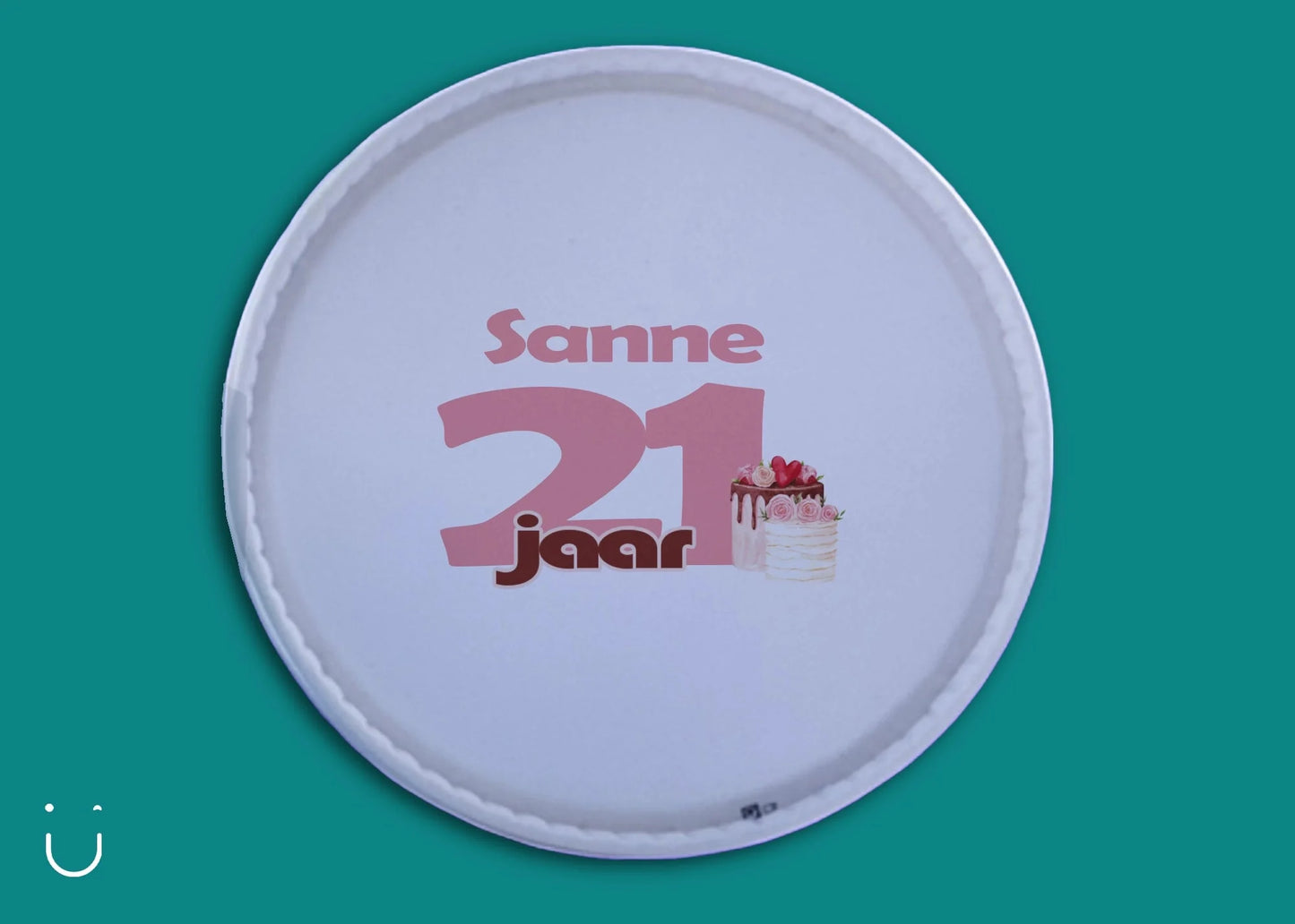 Traktatie Boho birthday cake - Deugeniet - Traktaties verjaardag