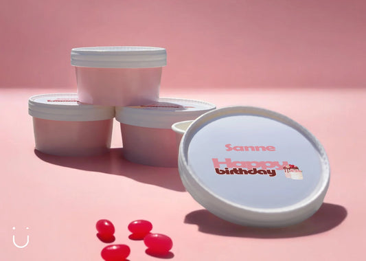 Traktatie Boho birthday cake - Deugeniet - Traktaties verjaardag