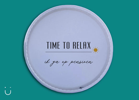 Traktatie pensioen "Time to relax" - Deugeniet - Traktatie Pensioen