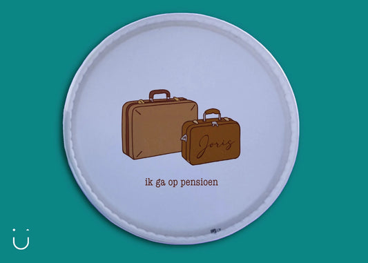 Traktatie pensioen "Valies" - Deugeniet - Traktatie Pensioen