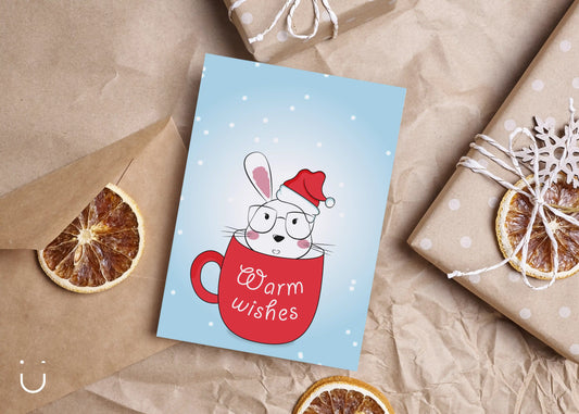 Warm wishes - kerstkaartjes