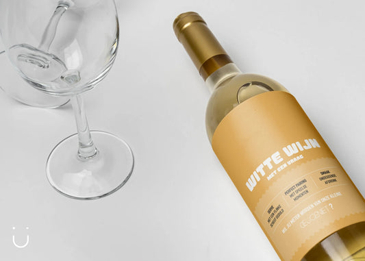 Witte wijn - "Wil jij meter worden?" - Deugeniet - Meter/peter cadeaus