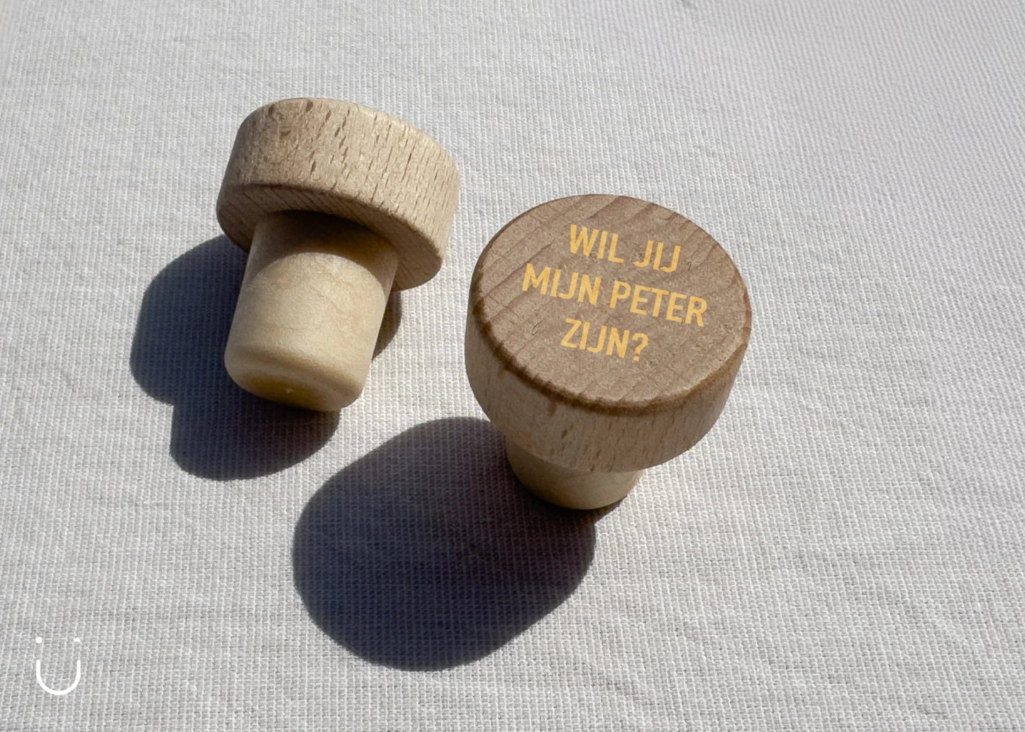 Witte wijn - "Wil jij peter worden?" - Deugeniet - Meter/peter cadeaus