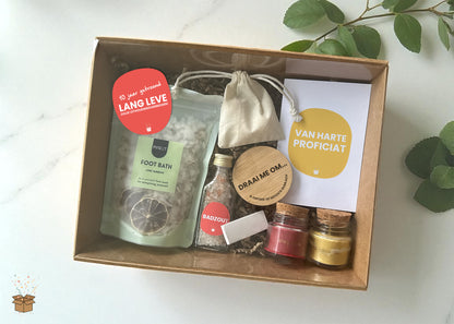 Cadeaubox S "Relax" - "10 jaar getrouwd"