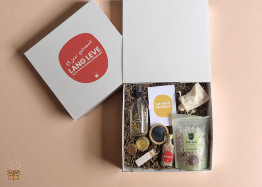 Cadeaubox M "Relax" - "15 jaar getrouwd"
