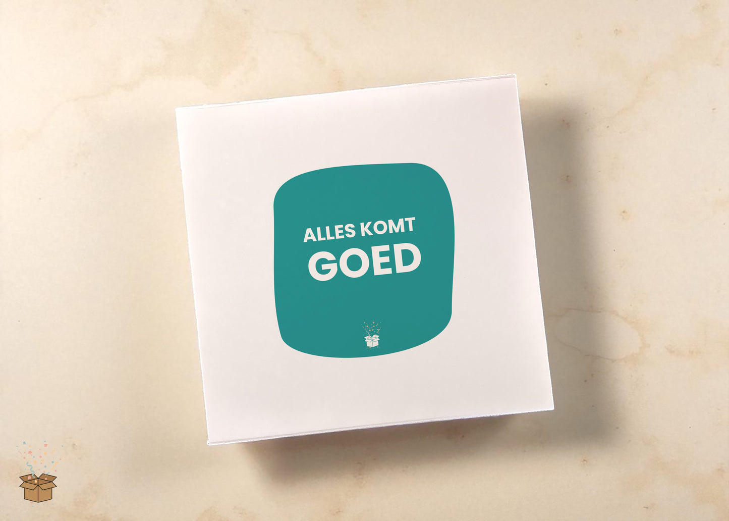 Cadeaubox L "Lekkernijen" - "Alles komt goed"