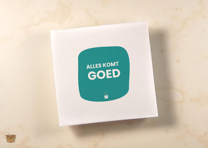 Cadeaubox L "Lekkernijen" - "Alles komt goed"