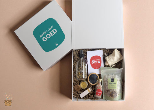 Cadeaubox M "Relax" - "Alles komt goed"