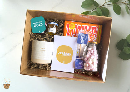 Cadeaubox S "Lekkernijen" - "Alles komt goed"