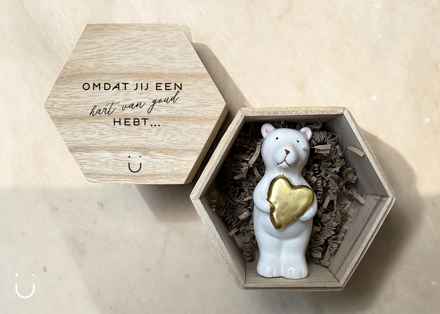Cadeau meter/peter vragen - omdat jij een gouden hart hebt