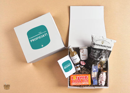 Cadeaubox L "Lekkernijen" - "Een baby op komst"