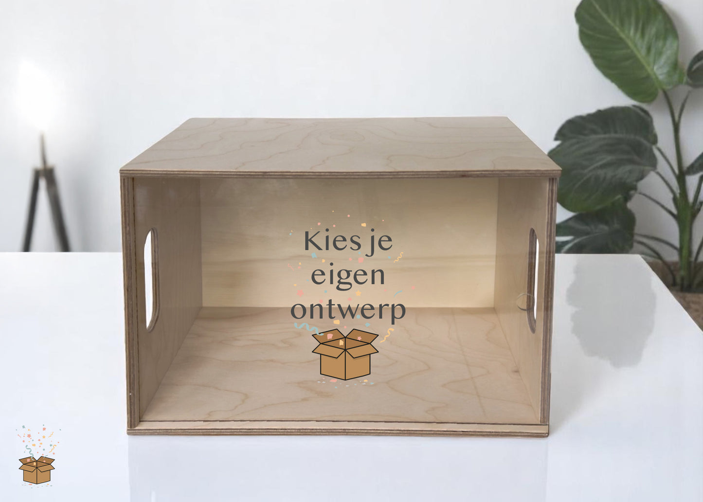 Herinneringsdoos - Plexiglas deksel - Bedrukt