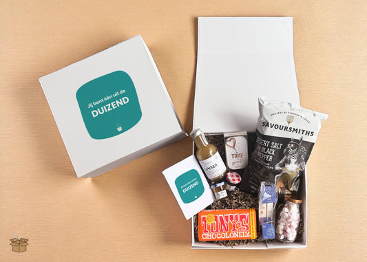 Cadeaubox L "Lekkernijen" - "Eén uit de duizend"