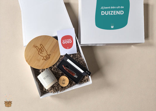 Cadeaubox Voor Hem "Heavy Metal" - "Eén uit de duizend"