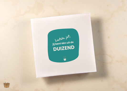 Cadeaubox M "Relax" - "Liefste juf"