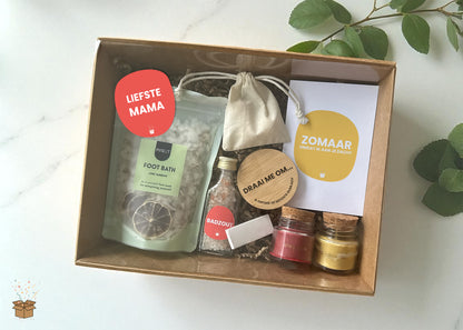 Cadeaubox S "Relax" - "Liefste mama"