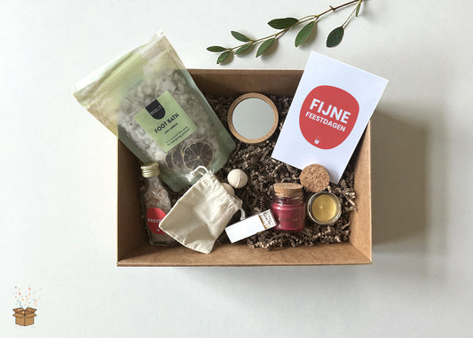 Cadeaubox S "Relax" - "Fijne feestdagen"