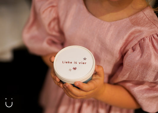 Traktatie 4 jaar bloemetjes - Deugeniet - Traktatie kinderfeestje