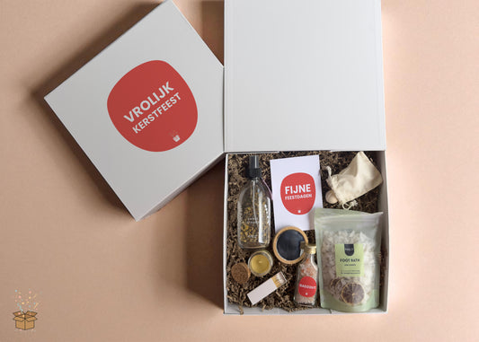 Cadeaubox M "Relax" - "Vrolijk Kerstfeest"