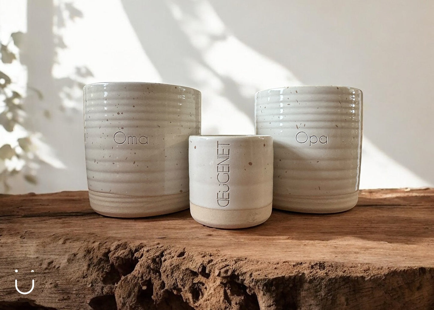 Cadeauset tasjes - Aankondiging grootouders - Deugeniet - Meter/peter cadeaus