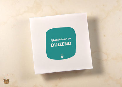 Cadeaubox S "Lekkernijen" - "Eén uit de duizend"