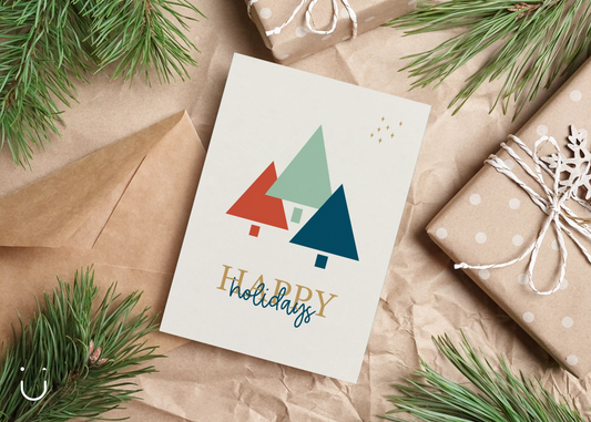 Happy holidays - kerstkaartjes