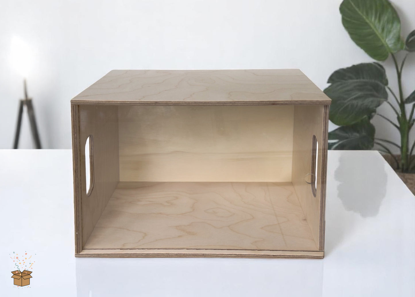Kist - Plexiglas deksel - Bedrukt