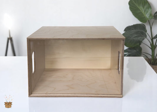 Kist - Plexiglas deksel - Bedrukt