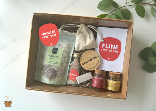 Cadeaubox S "Relax" - "Vrolijk Kerstfeest"